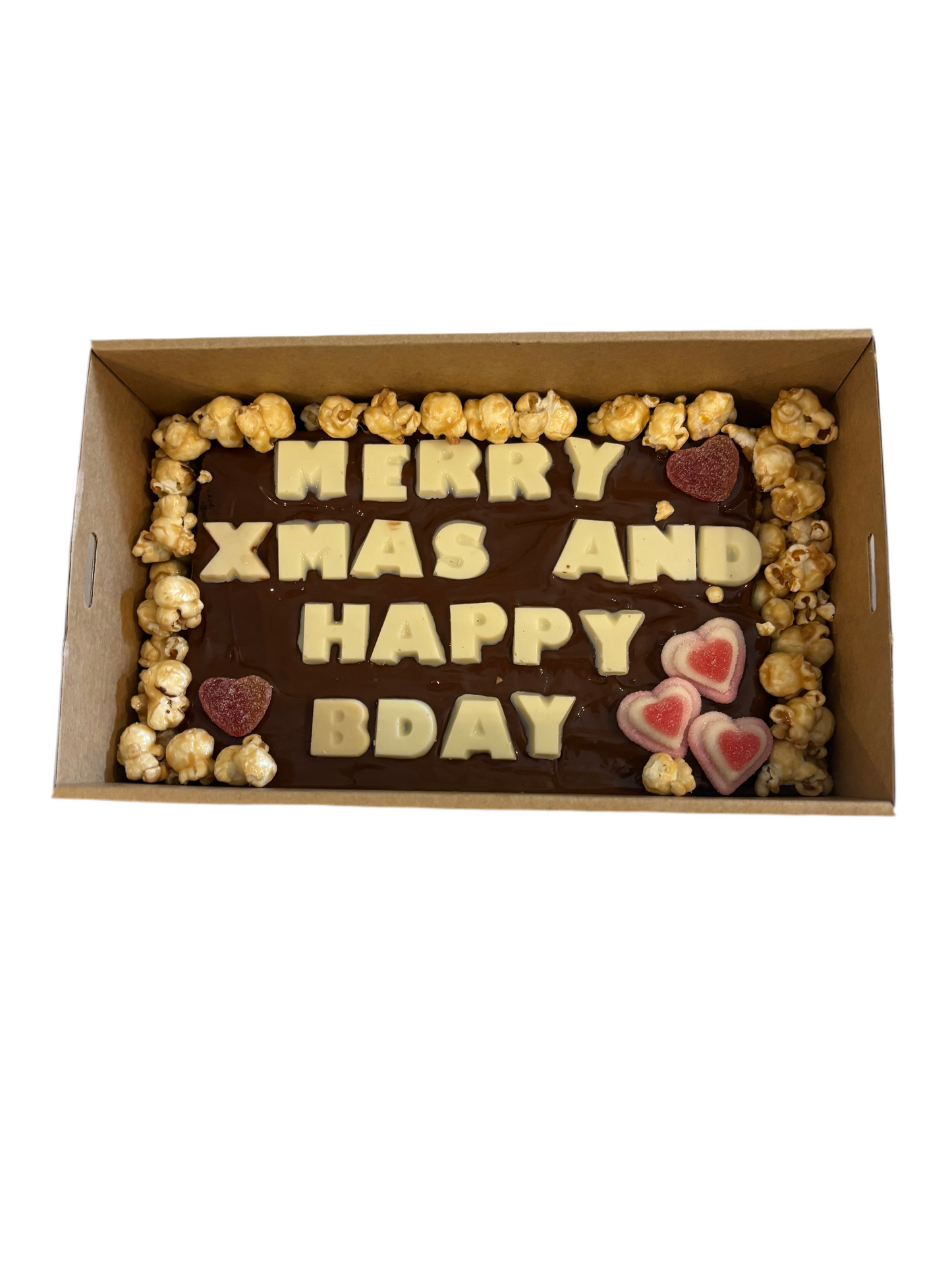 Gluten Free Custom Message Brownie