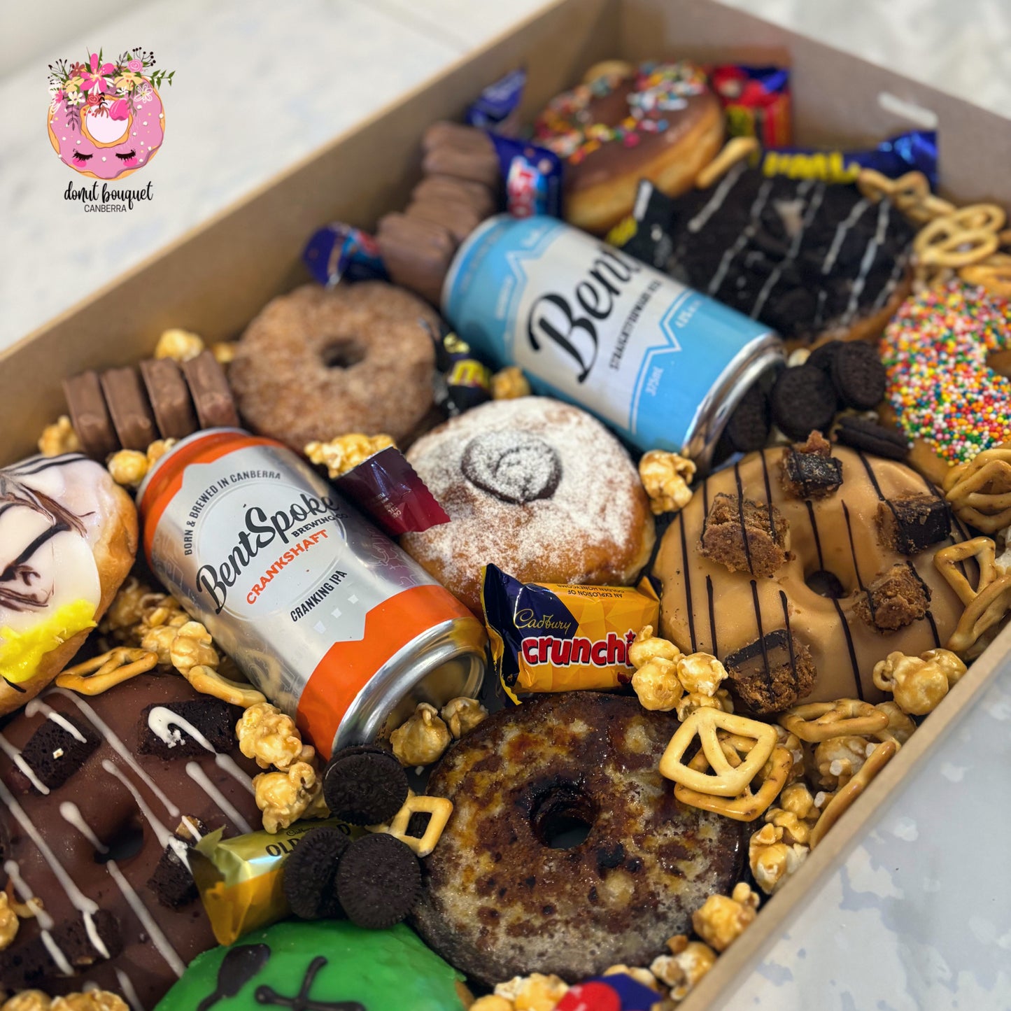 Beer and Donut Box (3 sizes)