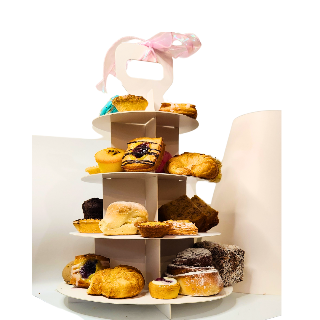 VEGAN High Tea with stand and cover - Serves 6 - 8 people