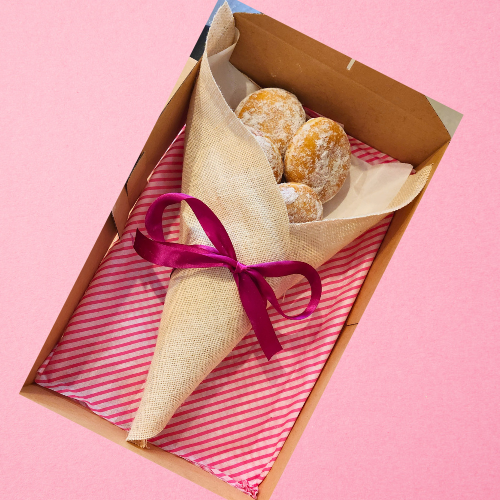 The Basic Six Pack - Donut Bouquet